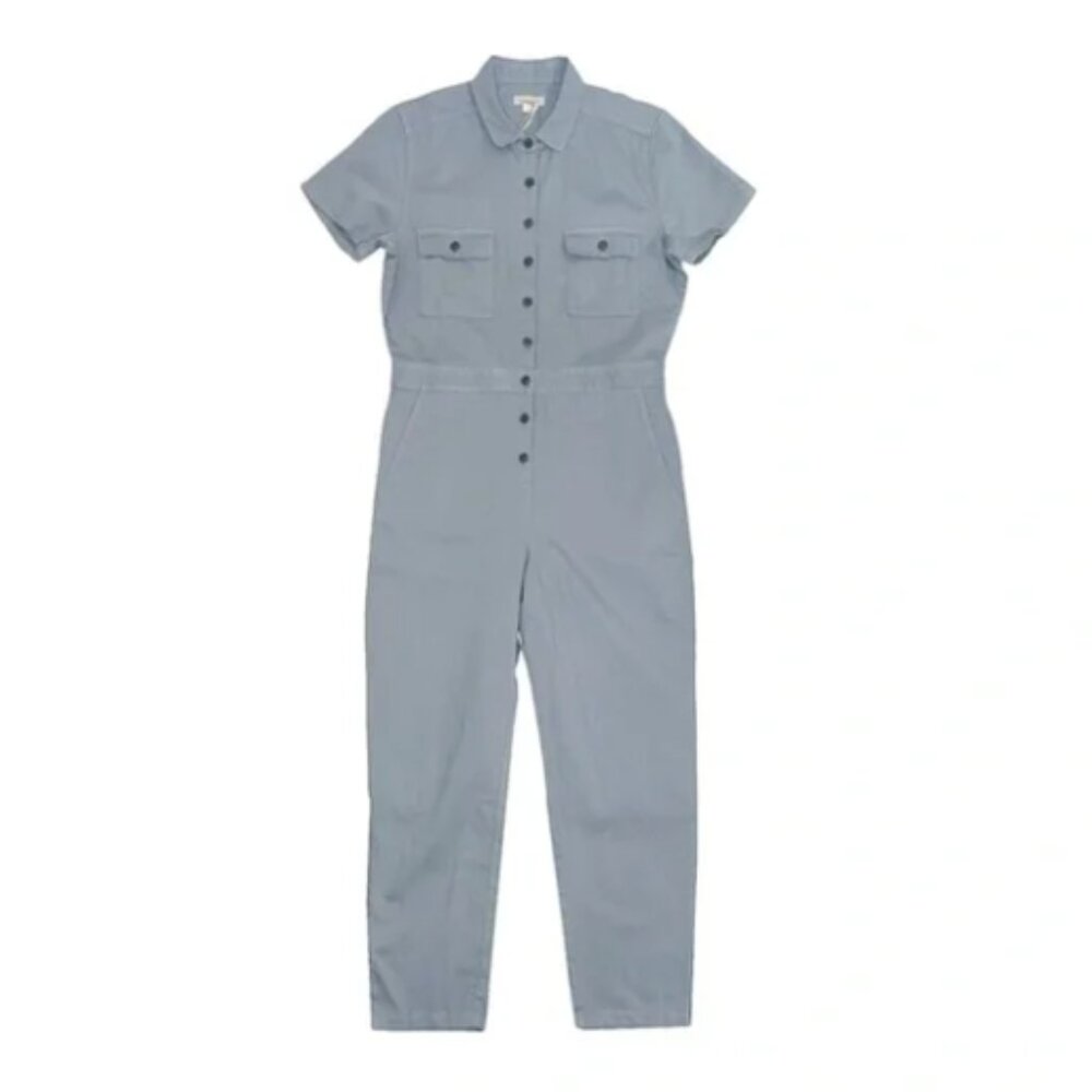 Outerknown S.E.A. Jumpsuit - Slate Blue - Size Medium.